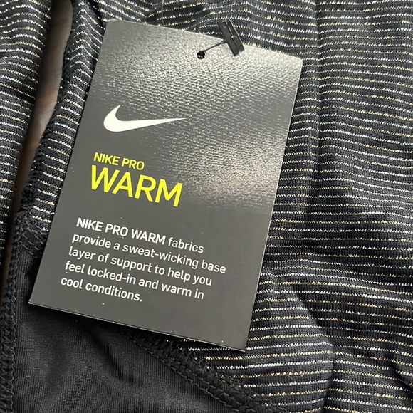 Nike Dri-Fit pro warm long sleeve NWT - Picture 4 of 5